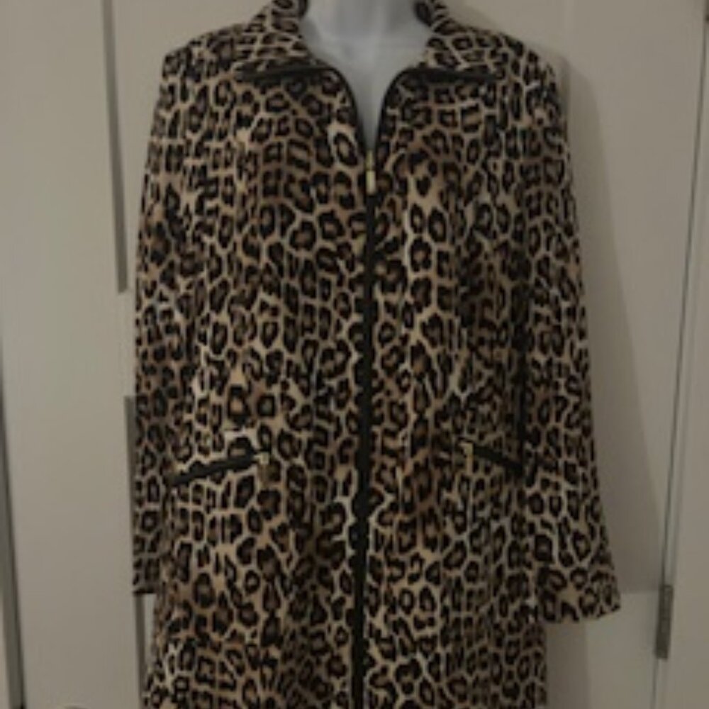 Chico's Cheetah Print Jacket